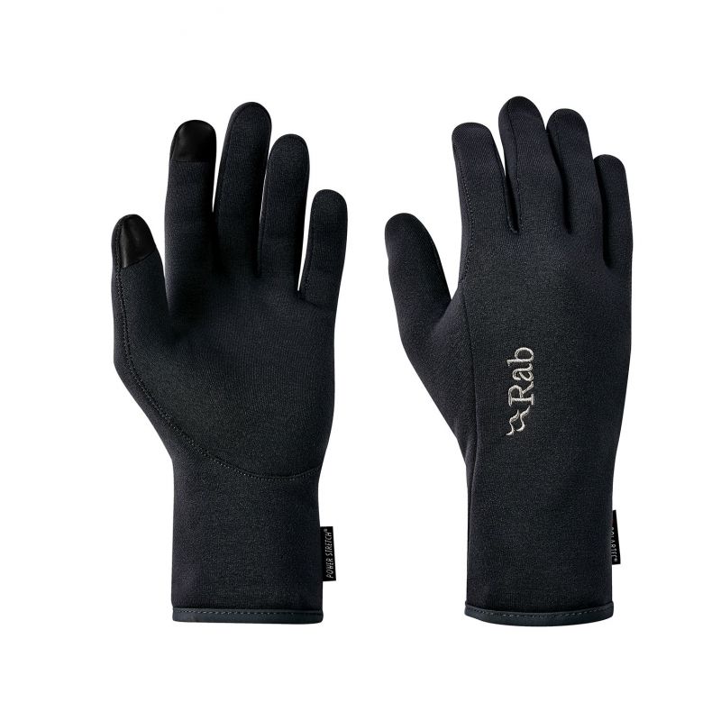 Gants Rab Power Stretch Contact Handske (Sort)