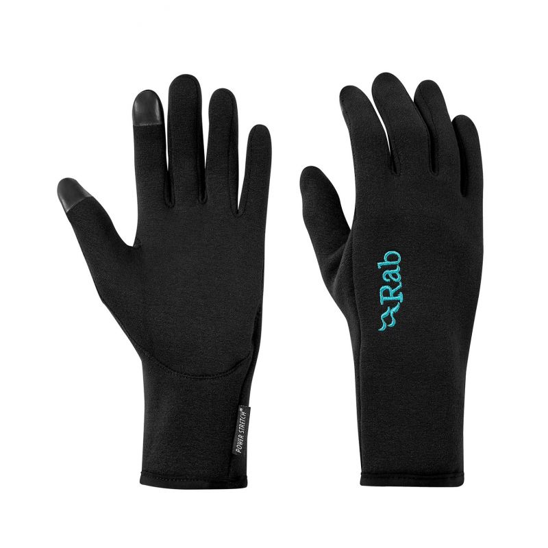 Gants Rab Power Stretch Contact Handske Wmns (sort) femme
