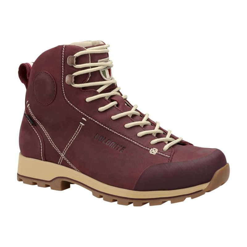 Dolomite 54 High Fg Gore-Tex (Burgundy Red) scarpe da donna