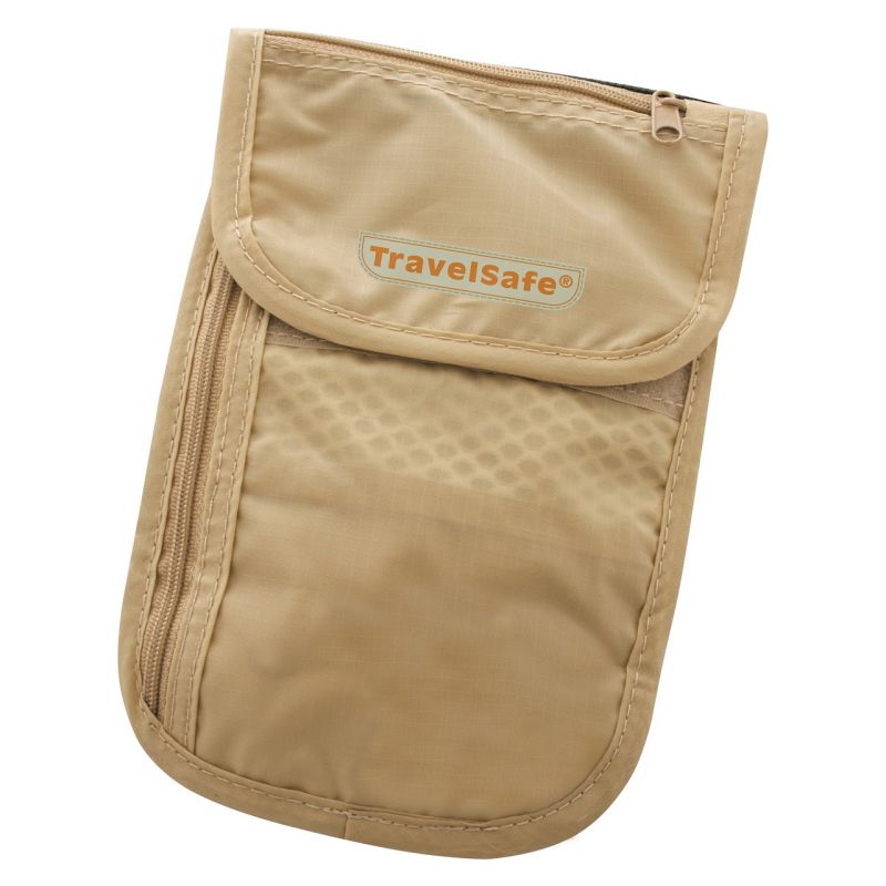 Check Out bolsillo del cuello TravelSafe (Beige)