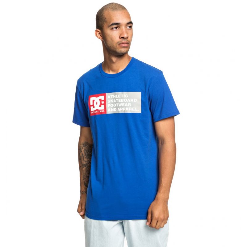 T-skjorte Vertical Zone Ss 2 DC Shoes (Nautical Blue)