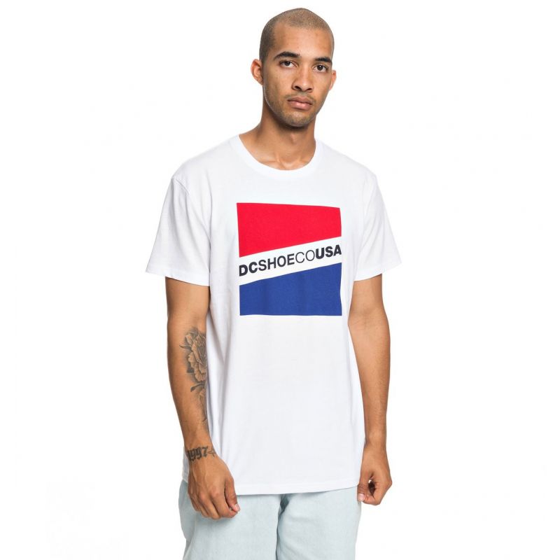 T shirt Slant Ss Shoes DC (Snow White)