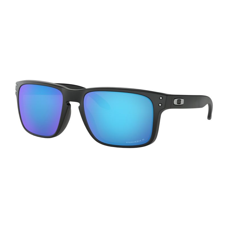 Lunettes de soleil OAKLEY HOLBROOK (Noir mat - Prizm Saphir Polarized)