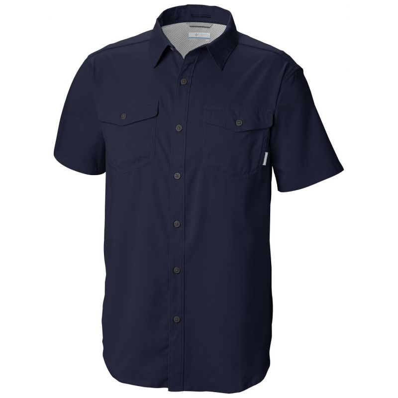 Camicia da uomo a maniche corte Columbia Utilizer II (Collegiate navy)