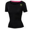 Tee shirt Karpos Fast W Jersey (Pink Fluo) femme