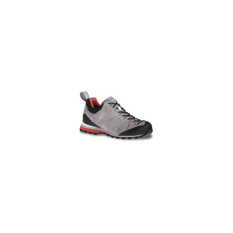 Dame Dolomite Diagonal Gore-Tex (Pewter Grey/coral Red) turstøvler for kvinner