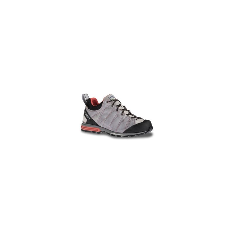 Chaussures Dolomite Diagonal Pro GTX W Shoe (Aluminium Grey/Coral Red) femme