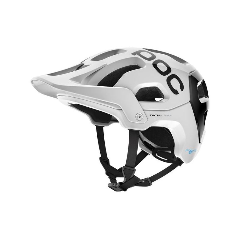 Cykelhjälm Poc Tectal Race Spin (Hydrogen White / Uranium Black)