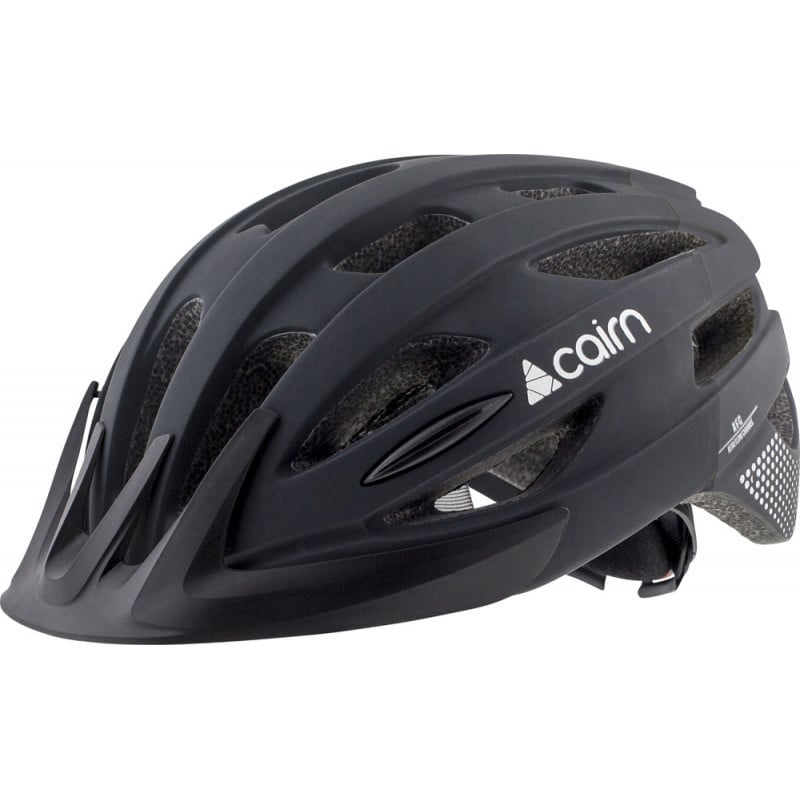 Fietshelm Cairn Fusion (Volledig zwart)
