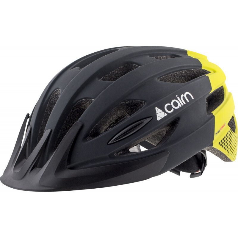 Cairn Fusion Bike Helmet (Black neon)