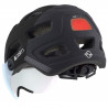 Fahrradhelm Cairn Quartz Visier (Schwarz)