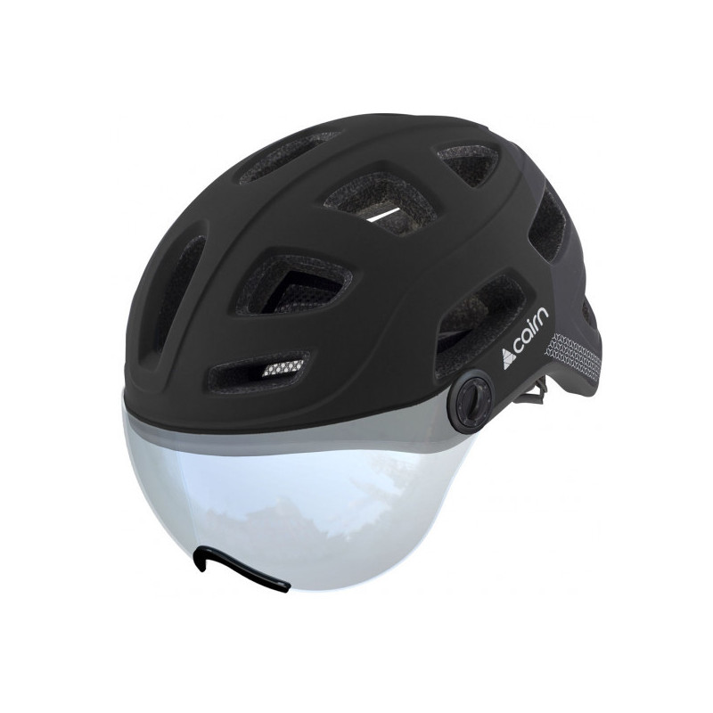 Cairn Quartz Visor Cykelhjälm (Svart)