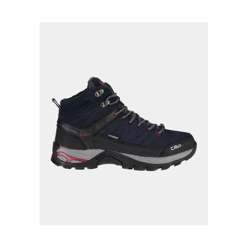Chaussures RIGEL MID TREKKING SHOES WP CMP (Asfalt Syrah)