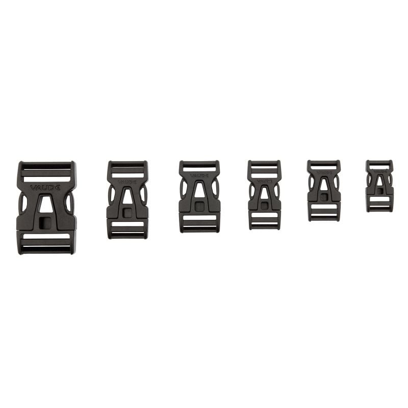 Clips Steckschnalle 15 Mm Single Adjust (Zwart)