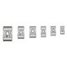 Stock Steckschnalle 15 mm de Ajuste (Black)
