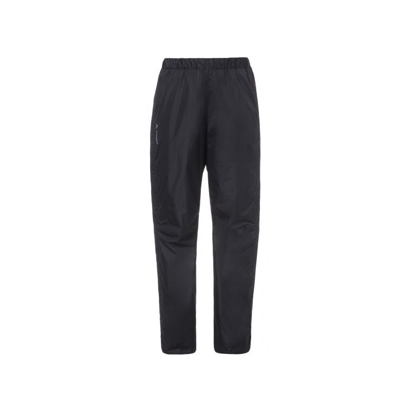 Women's Vaude Fluid Full-zip waterproof pants (Black)