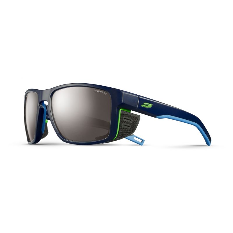 Occhiali da sole Julbo Shield (blu scuro / blu / verde - Spectron 4)