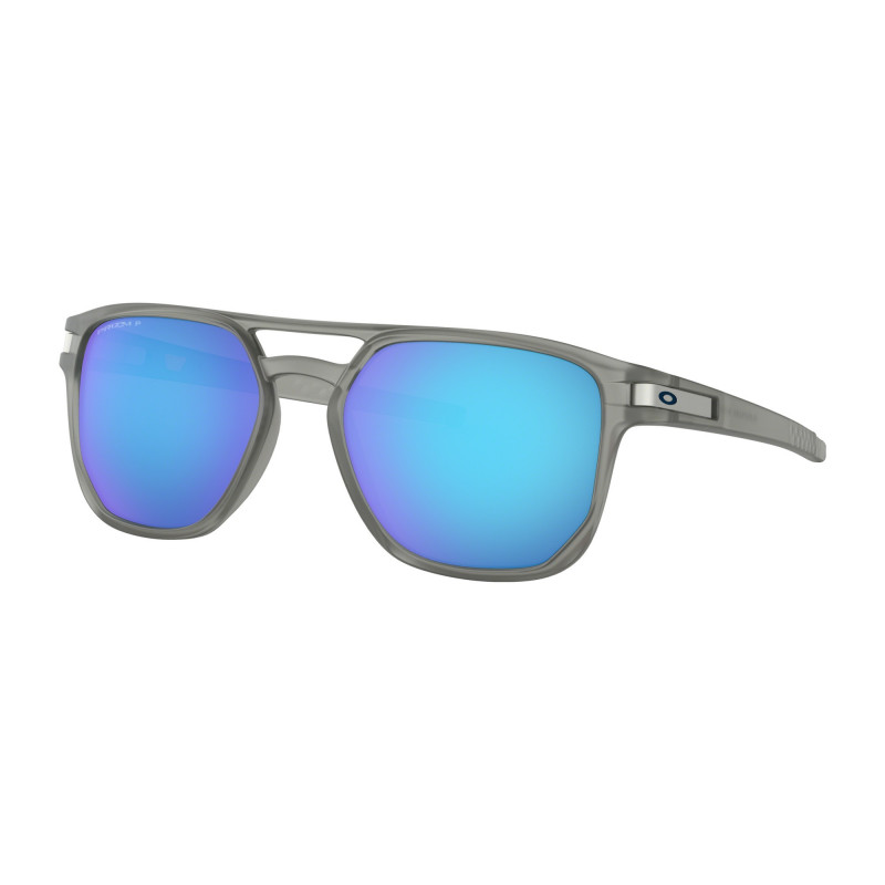 Oakley Latch Beta-Sonnenbrille (Grau / Prizm-Saphir polarisiert)