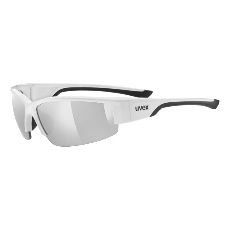 Gafas de sol Uvex Sportstyle 215 (blanco/negro/plata)
