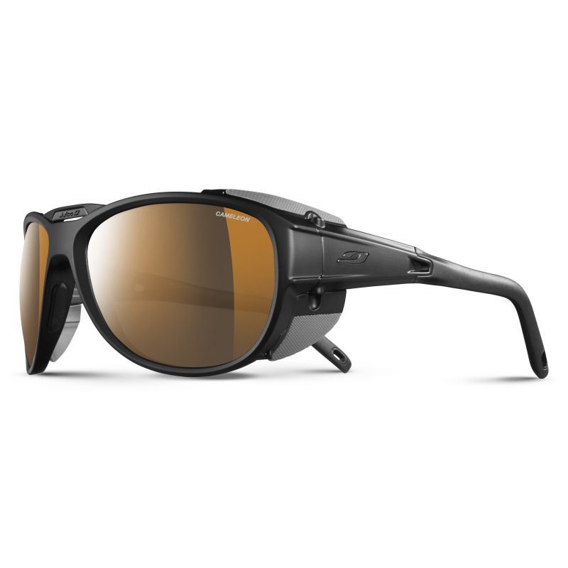 Solbriller Julbo Explorer 2.0 (Mat sort/sort - HM 2 til 4) Kat. 2-4