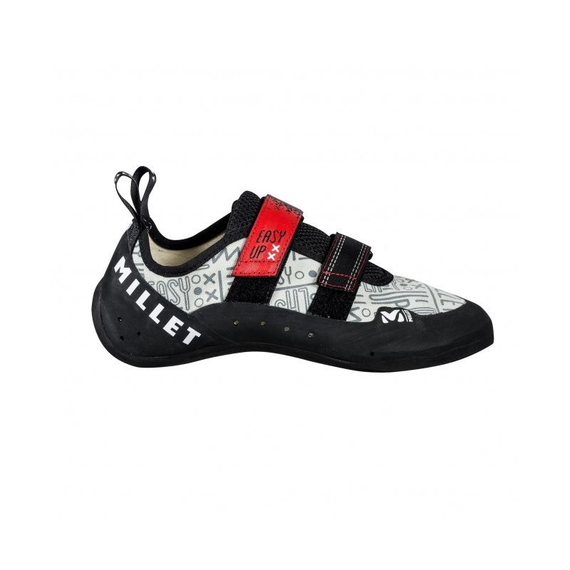 Climbing shoes Millet Easy Up M (grey/red)