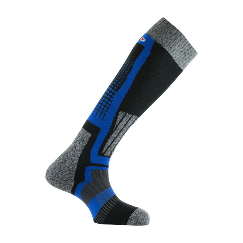 Chaussettes mis bas master 4 Thyo (Noir/bleu)