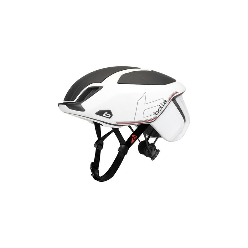 Casco de Ciclista Bollé El Uno premium (White-black)