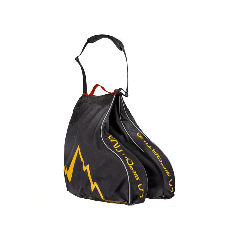 La Sportiva -kuutio laukku (musta / keltainen)