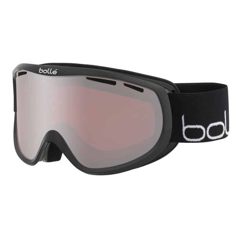 Masque de Ski Bollé Sierra (Black White Shiny - Vermillon Gun - Cat 2) Femme