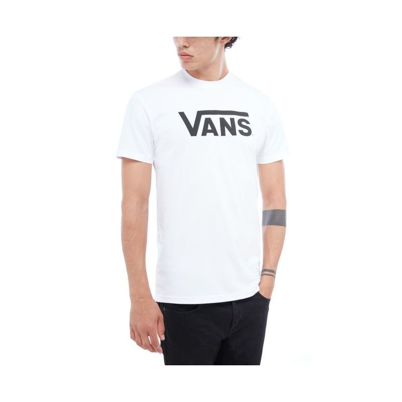 T-SHIRT CLASSIC homme Vans (Lilla / hvid)