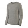 Patagonia Capilene Air Crew -paita (Feather Grey Birch White) naiset