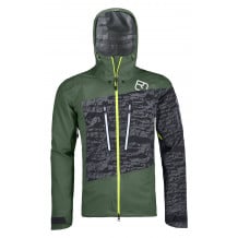 Veste Hardshell ORTOVOX 3L GUARDIAN SHELL (green forest) Homme
