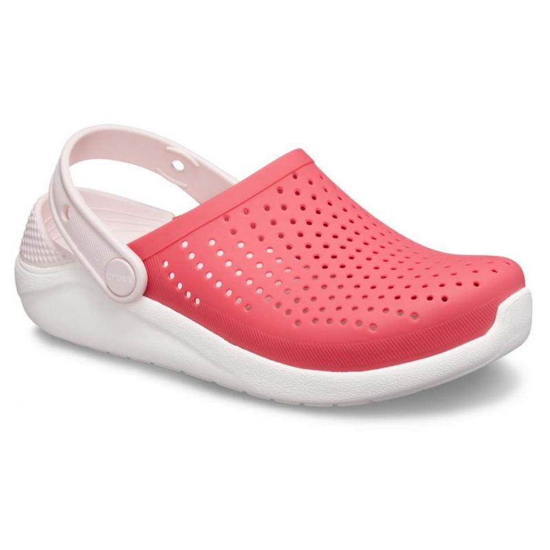 Crocs Kids’ Literide Clog (Poppy/White) lapset