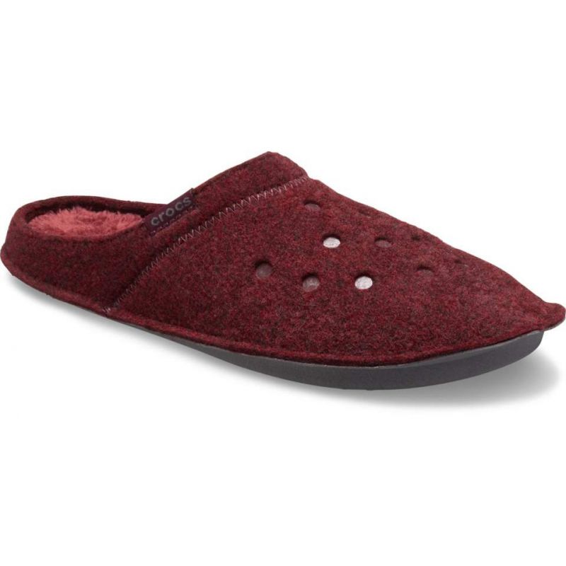 Crocs Classic Slipper (viininpunainen / viininpunainen)