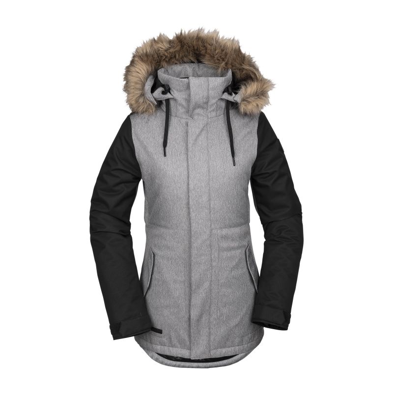 Veste VOLCOM Fawn Ins (Heather Grey) femme