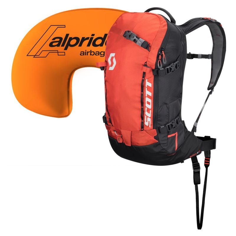 Airbag Scott Pack Patrol E1 22 Kit (Burnt orange/Black)