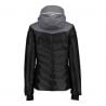 Woman Jacket Zip Hood Cmp NERO