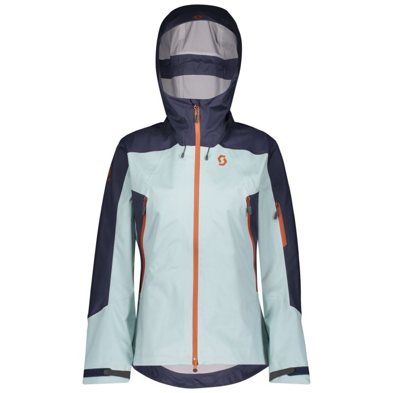 Women's Scott Ws Explorair 3l ski jacket (Midnight blue/Light blue)