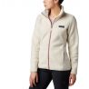 Columbia Giacca in pile con zip integrale Panorama (gesso) Donna