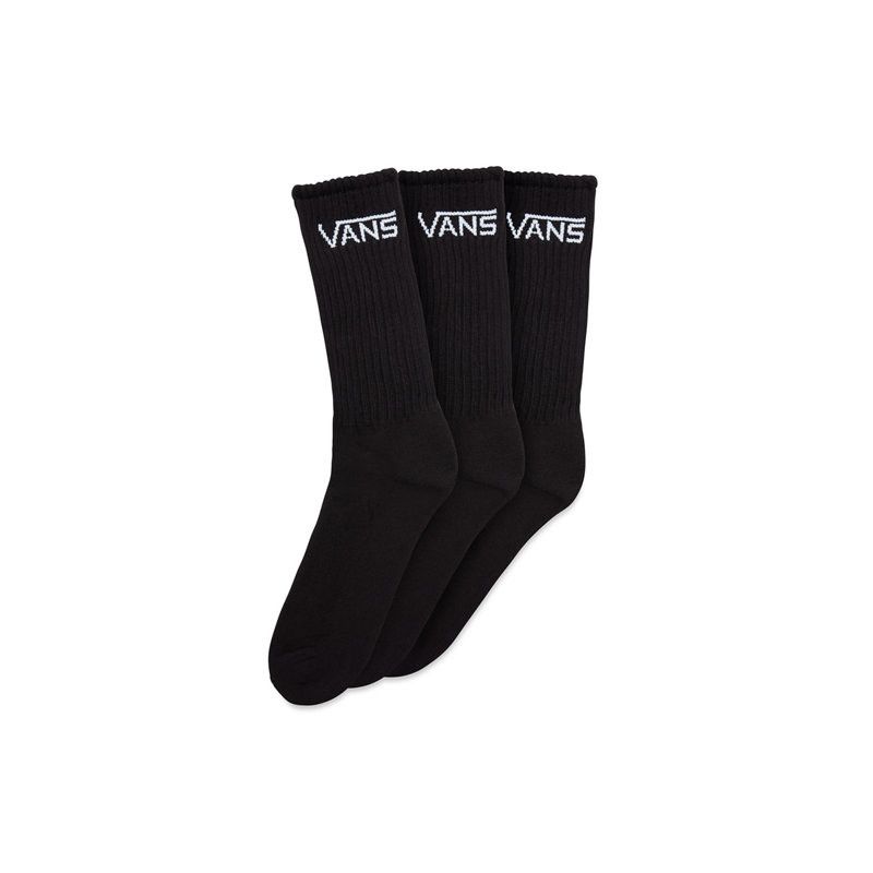Vans Classic Crew 3 parin sukkapakkaus - 39,5 / 42,5 (musta)