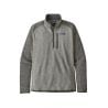 Better Sweater 1/4 Zip Patagonia Men Sweater (Nickel w/Forge Grey)