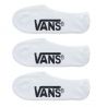 VANS Classic Super No Show 3 Paires par lot, 39.5-42.5, (white)