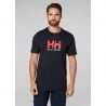 Hh Logo T-shirt Helly Hansen NAVY