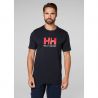 Hh Logo T-shirt Helly Hansen NAVY