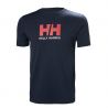 T-shirt Helly Hansen Logo (NAVY) Homme