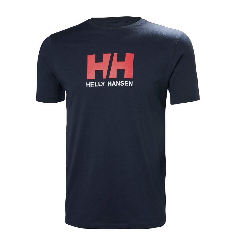 T-skjorte Helly Hansen Logo (NAVY) Mann