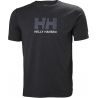 Tee-paita Helly Hansen Hh Logo (EBONY) Etusivu