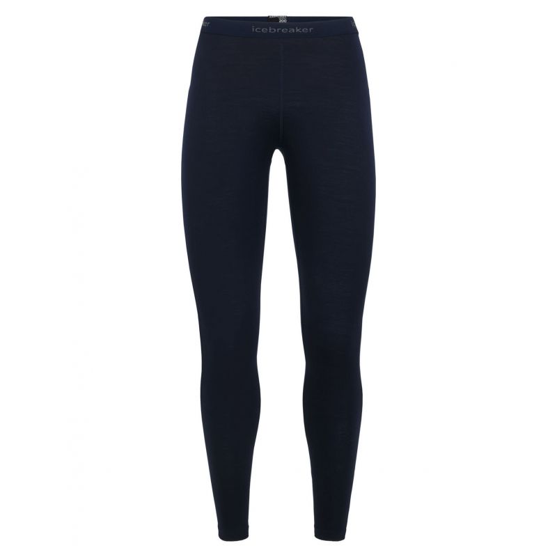 Thermal Tights ICEBREAKER Merino 200 Oasis Leggings (Midnight navy) Kvinner