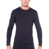 Mens 200 Oasis Ls Crewe Icebreaker Top (Red Chili)