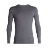 ICEBREAKER Merino 200 Oasis Ls Crewe Alusvaatteet (Harmaa) Miehet